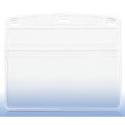 名札用ケース ソフトヨコA7 チャック式 10枚 NX-116