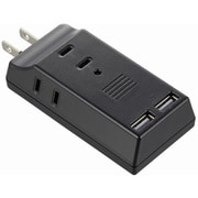 USB電源タップ USB2個口+AC3個口 ブラック HS-TM3U2K3-K