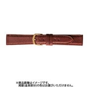 STA012CN [エルセ時計バンド リザード 管幅16ミリ 美錠幅14ミリ ブラウン]