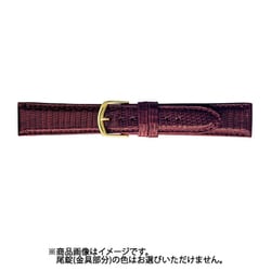 STA012EN [エルセ時計バンド リザード 管幅16ミリ 美錠幅14ミリ ワイン]