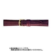 STA012EN [エルセ時計バンド リザード 管幅16ミリ 美錠幅14ミリ ワイン]