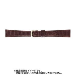 BTA252BN [時計バンド リザード Ｌサイズ 16ミリ チョコ]