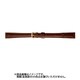 BTA552BH [時計バンド リザード Ｌサイズ 管幅11ミリ 美錠幅8ミリ チョコ]
