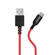 OWL-CBKCA2SR5-BKRE [USB Type-Cケーブル ブラックレッド]