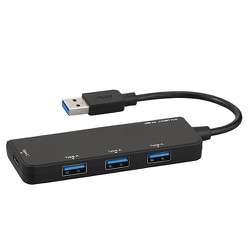 USB3.0 4ポートハブ ブラック UH-3164BK