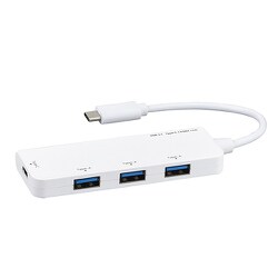 USB3.1 Type-C 4ポートハブ ホワイト UH-C3174W
