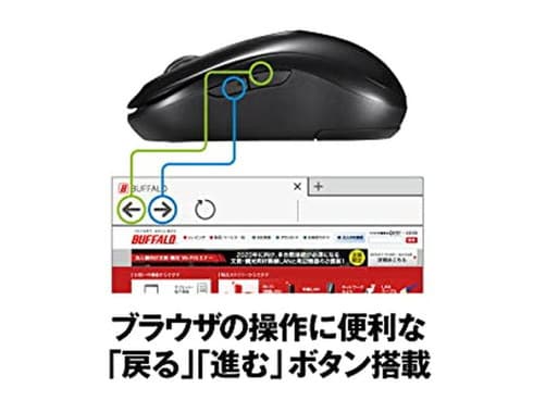 ヨドバシ.com - バッファロー BUFFALO ワイヤレスマウス 無線