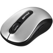 ワイヤレスマウス 無線(2.4GHz)接続式 BlueLED 5ボタンタイプ 電池式 ボタン割当 シルバー BSMBW318SV