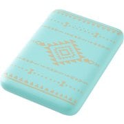Pattern mobile battery(パターン モバイルバッテリー) 5000mAh 2A ミントグリーン QX-055MG