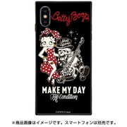 BJ-0014-IP0X-DOTP [スクエア型 ガラスケース iPhone XS/X用 BETTY Rock n Roll]