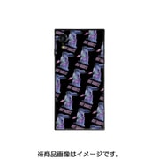 BJ-0007-IPXR-MIX1 [スクエア型 ガラスケース iPhone XR用 Riot Rabbits Pattern BK]