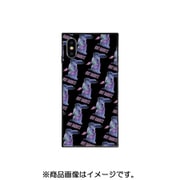 BJ-0007-IPXM-MIX1 [スクエア型 ガラスケース iPhone XS Max用 Riot Rabbits Pattern BK]