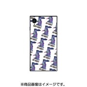 BJ-0007-IPXR-MIX2 [スクエア型 ガラスケース iPhone XR用 Riot Rabbits Pattern WH]