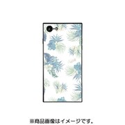 BJ-0019-IP78-BLUE [スクエア型 ガラスケース iPhone 8/7用 Vintage Hawaiian Blue]