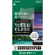DG-XP1G3F [Xperia 1用TOUGH GLASS 透明 アルミノシリケート 0.33mm]