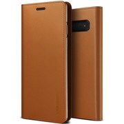 Galaxy S10+用牛本革レザーケース ブラウン ヴェルス(VERUS_Genuine Leather Diary) VR_GXPCSGLGD_BR