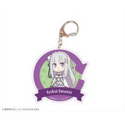 異世界かるてっと でかアクリルキーホルダー エミリア [キャラクターグッズ]