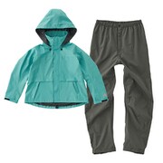 LADIESマルチストレットレインスーツ ターコイズL
