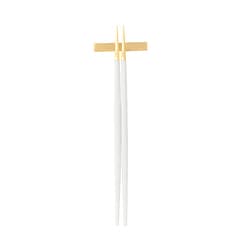 クチポール GOA ゴア ホワイト ゴールド GO29GW 箸+箸置きセット