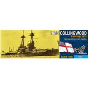 CS70625 英・弩級戦艦コリンウッド・Ｅパーツ付き・1910 [1/700スケール レジン製キット]