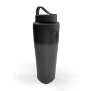 26261 パックアップボトル Black [アウトドア食器]