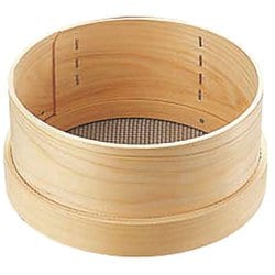 粉ふるい 木枠ST張パン粉フルイ 8寸