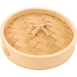蒸し器・せいろ 本竹中華セイロ 蓋 8cm