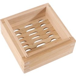 蒸し器・せいろ 本格派杉製角型セイロ 身 15cm