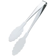 抗菌耐熱カラートング 250mm 白 [トング]
