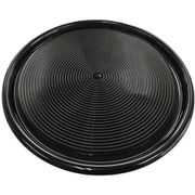 マジックトレー丸型 ミニ 6インチ 黒 PP袋入 MT-027 [トレイ・盆]