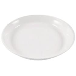 中皿 ポリプロ 丸皿18cm 白色 №1722W