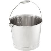 05-0685-0302 092019-01 18-8プレスバケツ 10L(ワイヤーバネ取手)