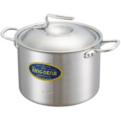 寸胴鍋 ニューキングデンジ 半寸胴鍋 45cm(45.5L)