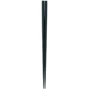 箸 ダブルエンボス麺箸 黒30cmPM-327