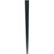 箸 ダブルエンボス食事箸 黒23cmPM-324