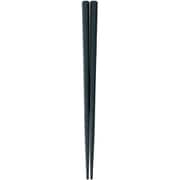 箸 ダブルエンボス食事箸 黒19cmPM-322