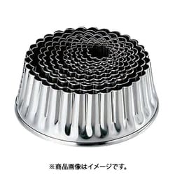 野菜抜き型 たかもりの18-8パテ抜12PC入(缶入)菊