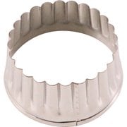 たかもりの18-8パテ抜 菊 №10 80mm [野菜抜き型]