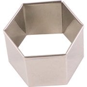 野菜抜き型 たかもりの18-8パテ抜 亀甲 №7 58mm