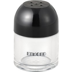 塩・コショウ入れ きのこ コショー入 K-5104 黒 60cc