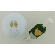 シャンパンボトルティー1本ボール1球セット