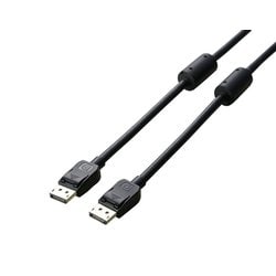 DisplayPortモニターケーブル デジタル接続 1m ブラック PP100-BK