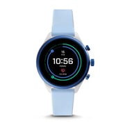 FOSSIL Sport Smartwatch 41mm シリコン ライトブルー FTW6026