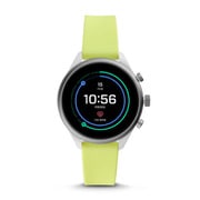 FOSSIL Sport Smartwatch 41mm シリコン ネオン FTW6028