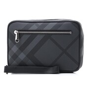 ポーチ BURBERRY 8006030 Charcoal/Black