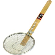 そば・うどん用具 SD 18-8竹柄そば揚げ 横型 27cm