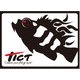 TICT メバルステッカー