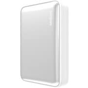 Type-C PD・QC3.0搭載モバイルバッテリー シルバー x ホワイト fast-charge-mini-10000-wht
