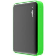 Type-C PD・QC3.0搭載モバイルバッテリー ブラック x グリーン fast-charge-mini-10000-grn