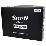 ゴルフボール  MTB BLACK 3ピース ホワイト [1ダース 12球入]
